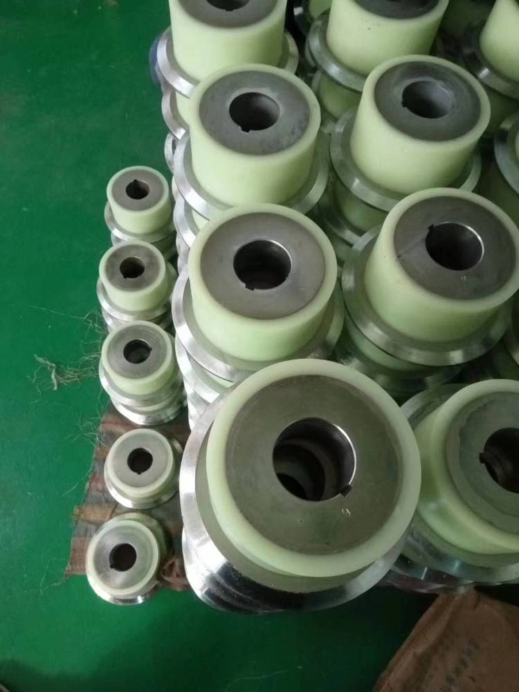 供應熱力發電廠聚氨酯包膠輪彈性體 品牌:安特力