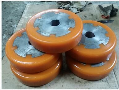 非標定制聚氨酯包膠輪 洛陽博勝摩擦材料的專業解決方案